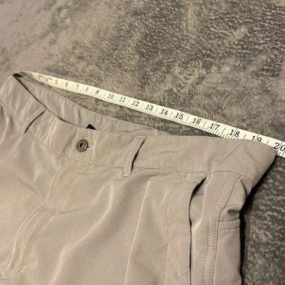 The North Face Mens Shorts Gray Lightweight Quick Dry Zip Pocket‎ Size 40 - Picture 5 of 7